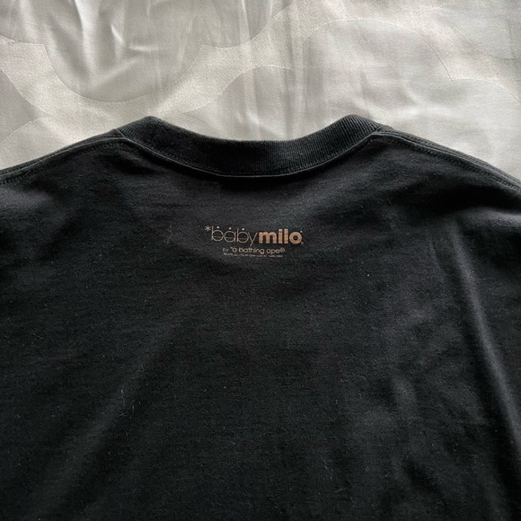 Men’s Bathing Ape Baby Milo t-shirt in XL in black and brown - Picture 3 of 9